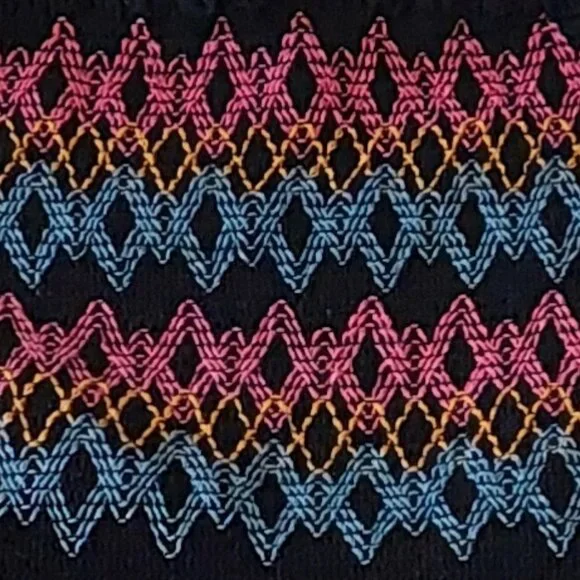 Torrid Off Shoulder Black Embroidered Skater Dress Plus Size 2 - Picture 4 of 9